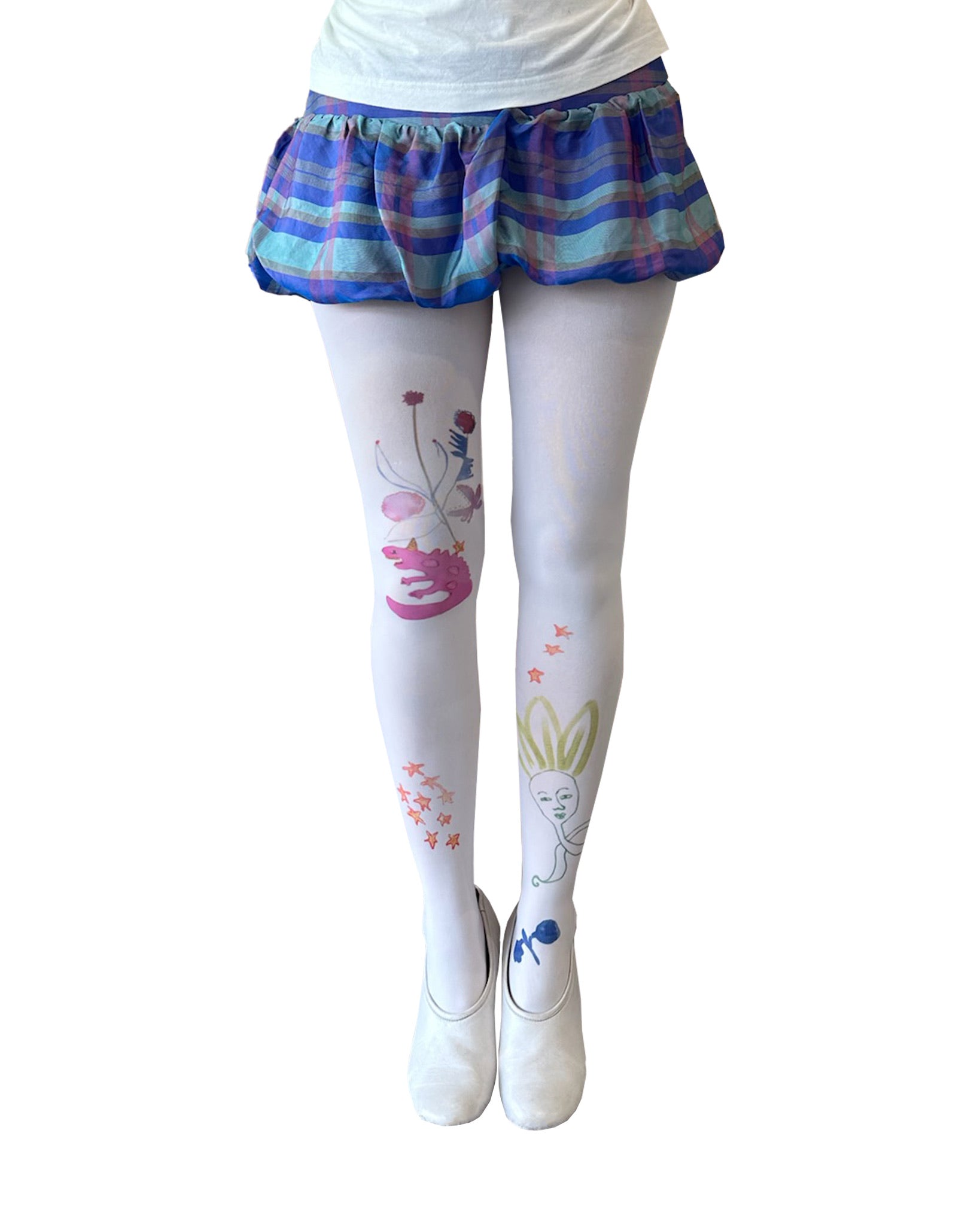 Anne - Printed Tights
