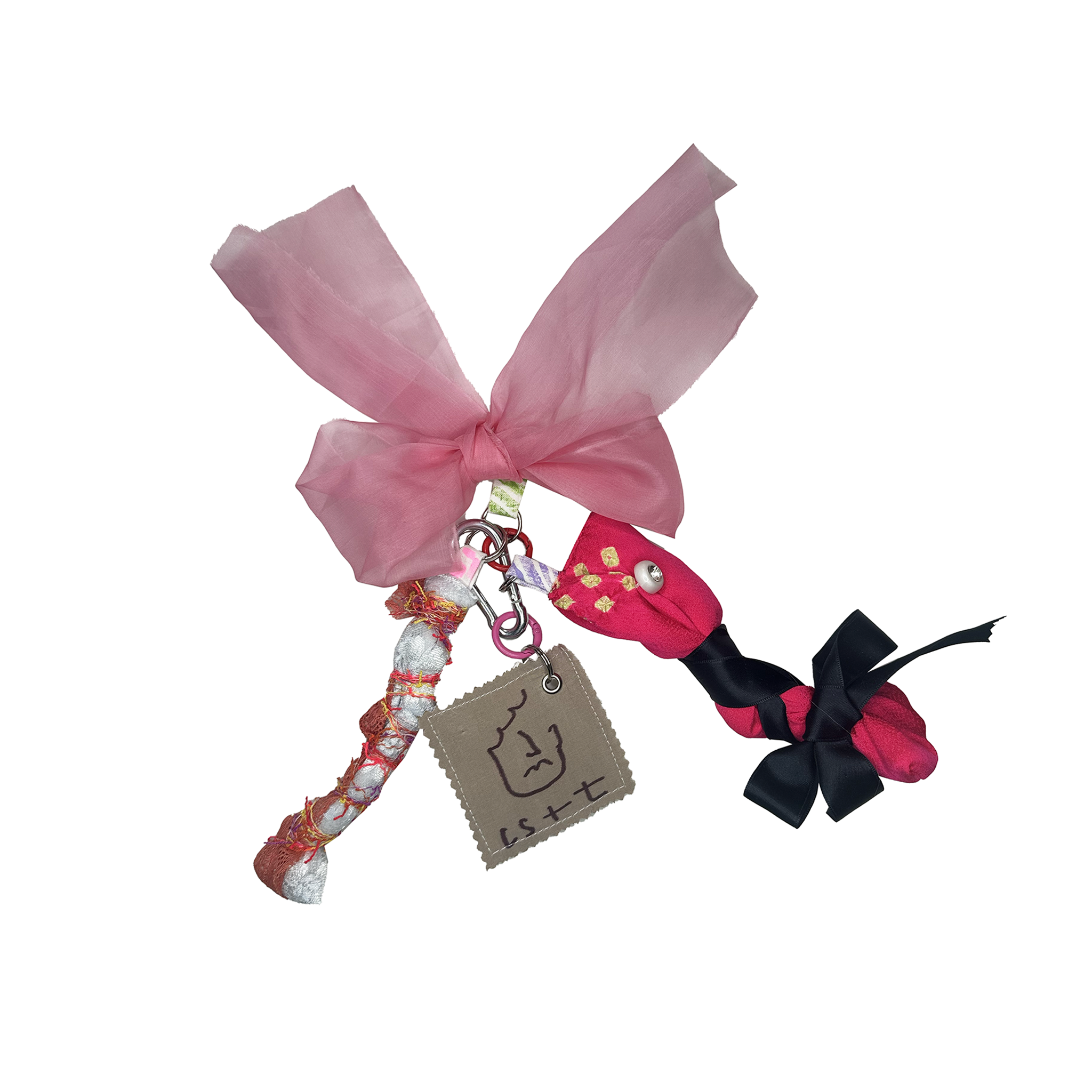 Marilyn - Fluffy Key Charm