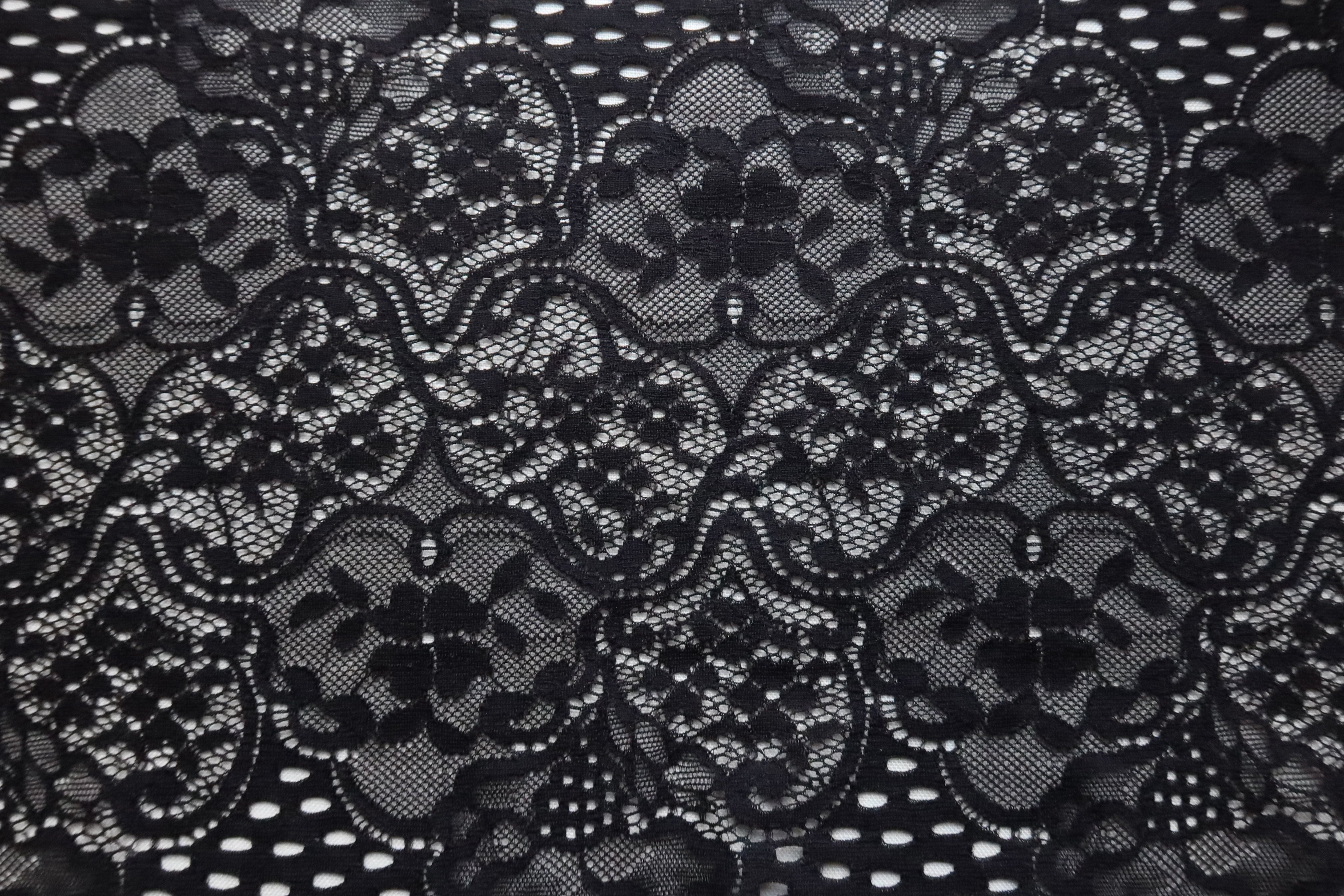Alisson - Patchwork Lace Mini Dress