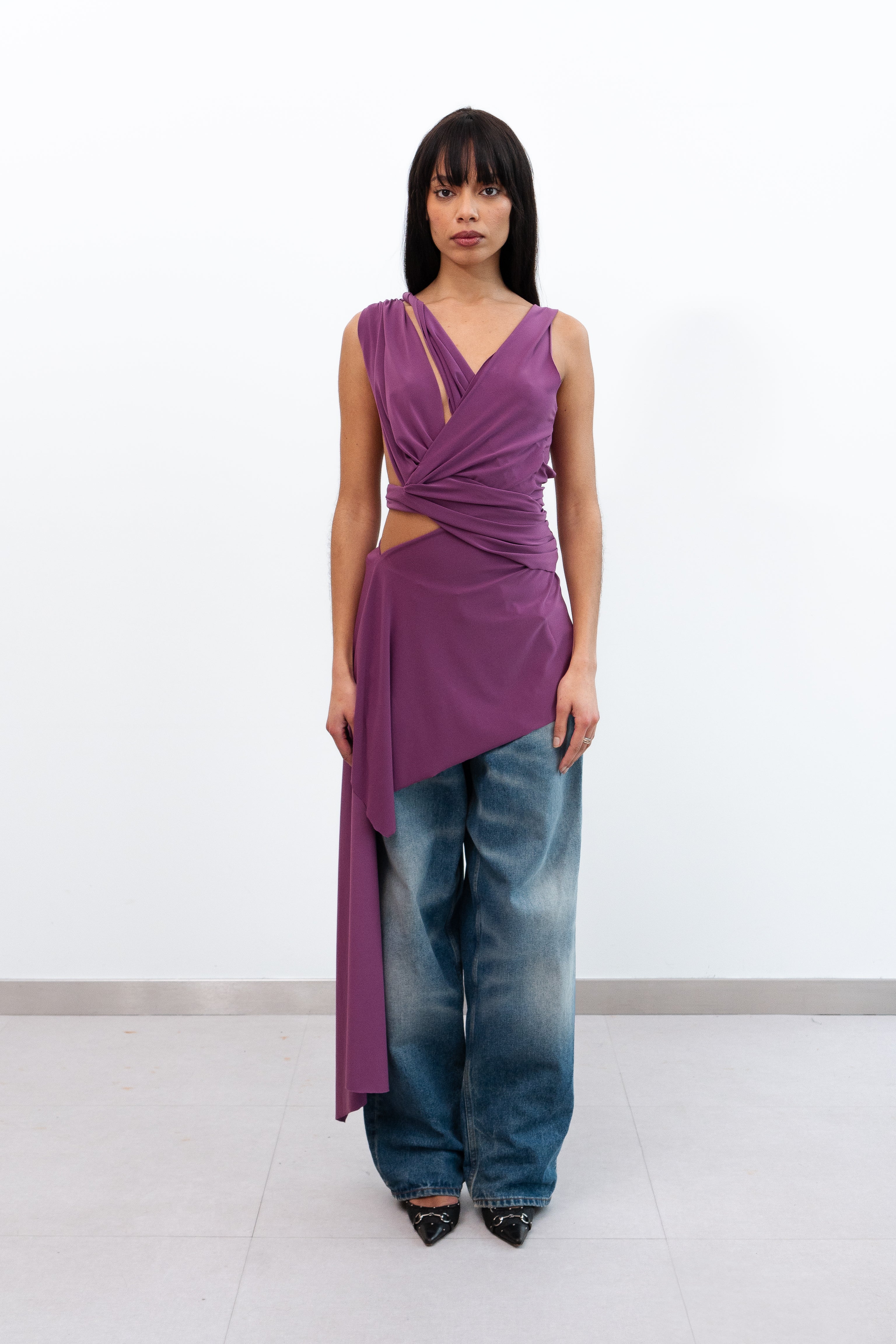 Celine - Draped Dress