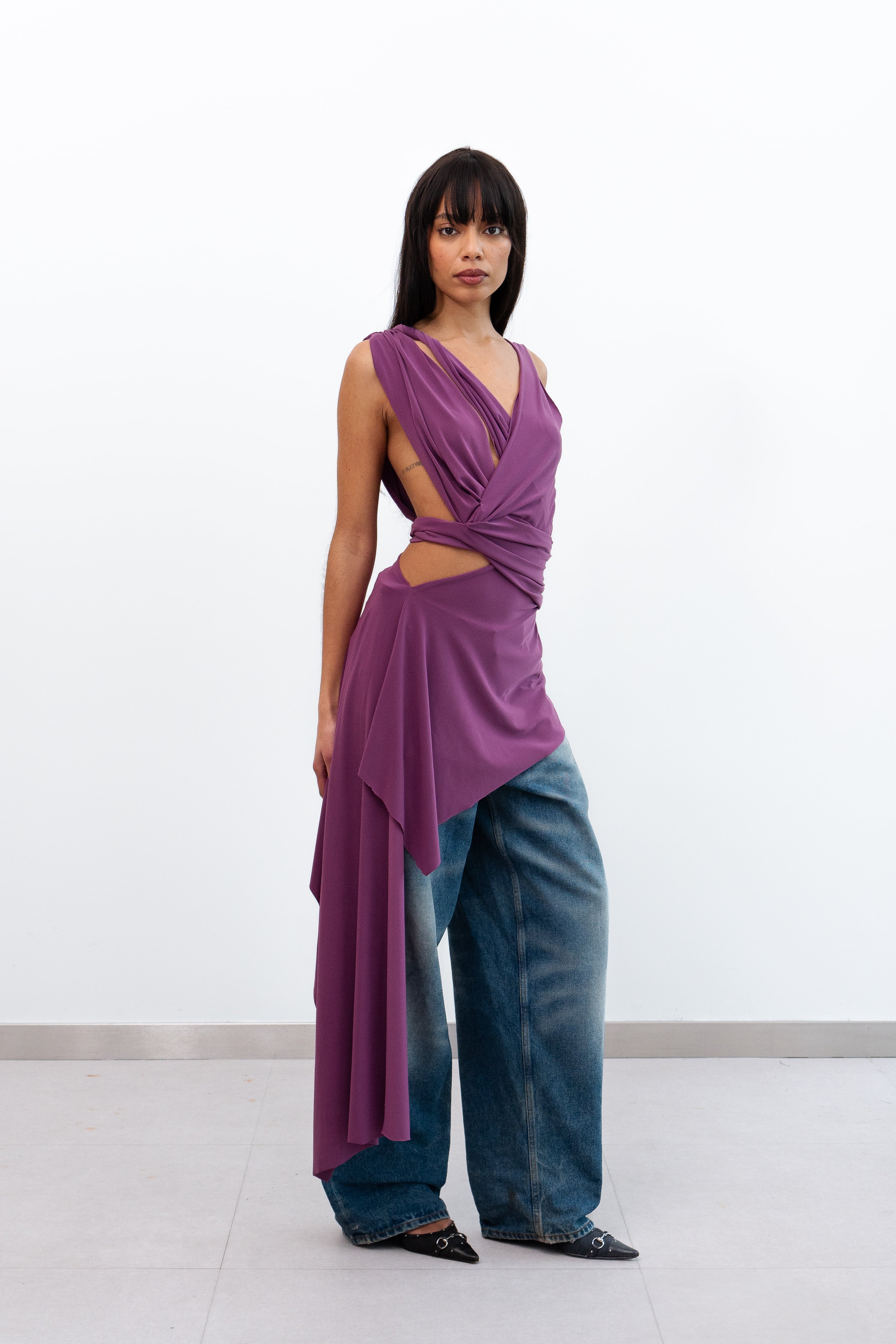 Celine - Draped Dress