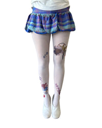 Anne -  Printed Tights