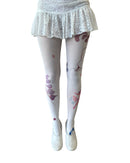 Anne -  Printed Tights
