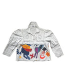 Celsa - Upcycled Handpainted Blouse