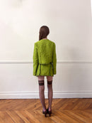 Sole - Frayed Mini Skirt
