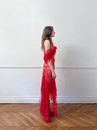 Angela - Pink Lace Dress