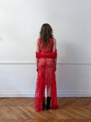 Angela - Pink Lace Dress