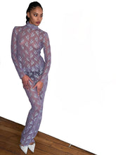Load image into Gallery viewer, Lisa - Mesh Jacquard Trousers
