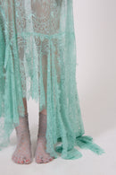 Angela - Asymmetric Lace Dress