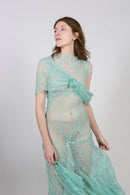 Angela - Asymmetric Lace Dress
