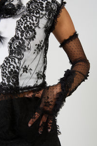 Alienor – Fingerless Gloves