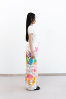 Onishi - Hand Painted Frills Trousers
