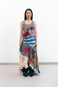 Onishi - Hand Painted Check Dress