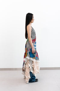 Onishi - Hand Painted Check Dress