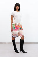 Onishi - Hand Painted Ruffle Shorts