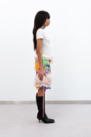 Onishi - Hand Painted Ruffle Shorts