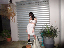 Load image into Gallery viewer, Kas - Shiny Pleated Bra &amp; Skirt Set
